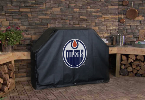 Edmonton Oilers BBQ Grill Cover