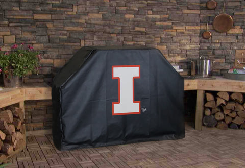 Illinois University BBQ Grill Cover