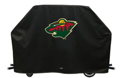 BBQ Grill Cover with Minnesota Wild Hockey Team Logo
