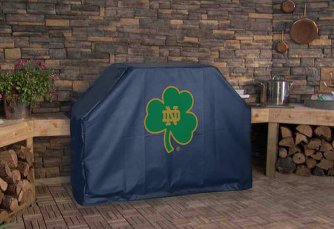 Notre Dame University Shamrock BBQ Grill Cover