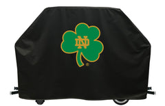 Grill Cover with Notre Dame Shamrock