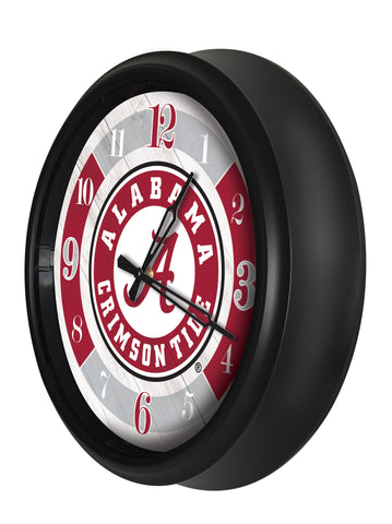Alabama Crimson Tide Logo LED Clock | LED Outdoor Clock