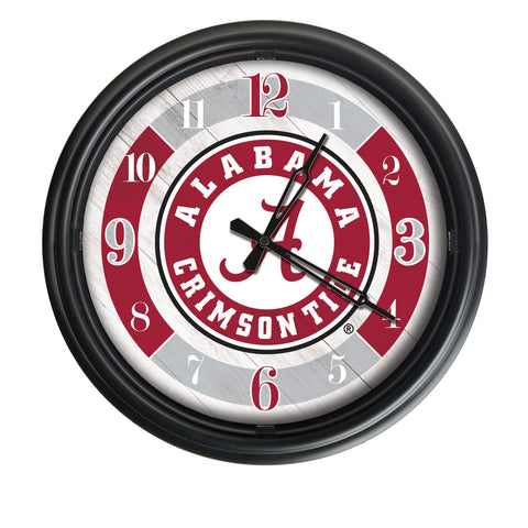 Alabama Crimson Tide Logo LED Clock | LED Outdoor Clock