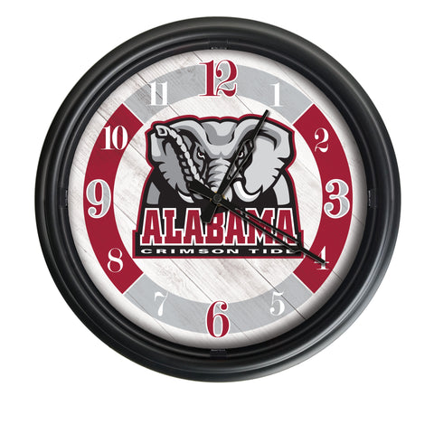 Alabama Elephant Logo LED Clock | LED Outdoor Clock
