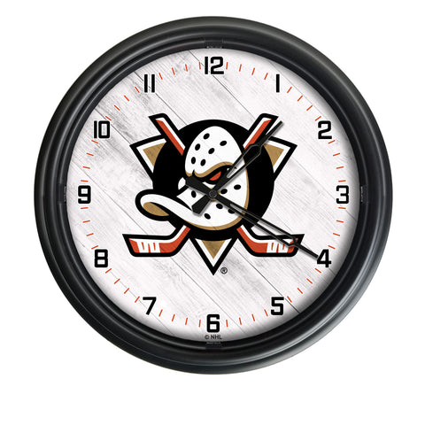 Anaheim Ducks Logo LED Clock | LED Outdoor Clock