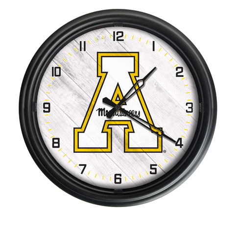 Appalachian State Mountaineers Logo LED Clock | LED Outdoor Clock
