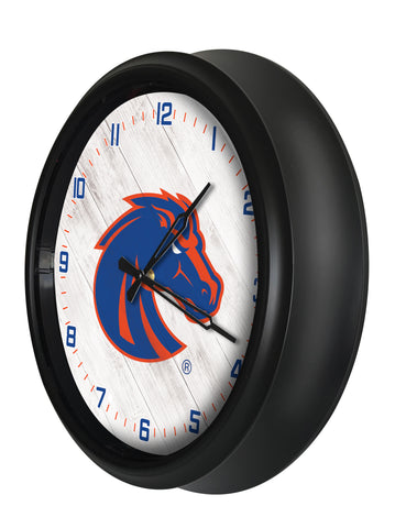 Boise State Broncos Logo LED Clock | LED Outdoor Clock