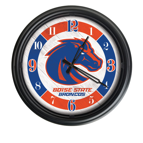 Boise State Broncos Logo LED Clock | LED Outdoor Clock