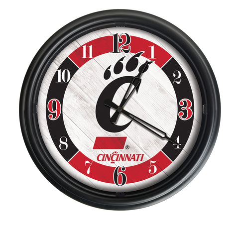 Cincinnati Bearcats Logo LED Clock | LED Outdoor Clock
