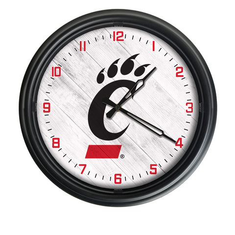 Cincinnati Bearcats Logo LED Clock | LED Outdoor Clock