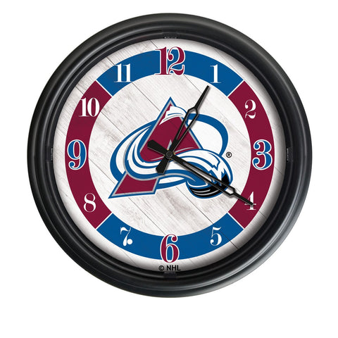 Colorado Avalanche Logo LED Clock | LED Outdoor Clock