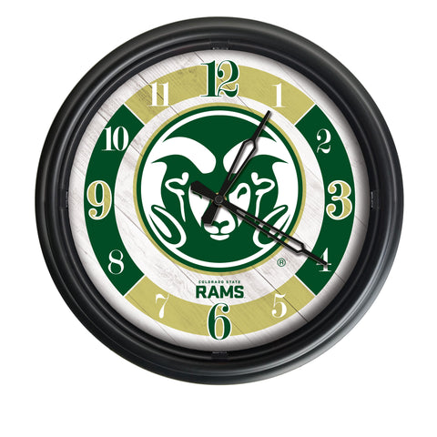 Colorado State Rams Logo LED Clock | LED Outdoor Clock