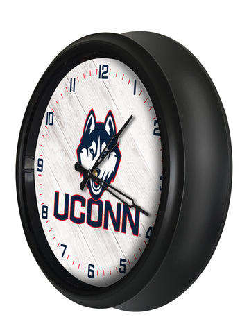 Connecticut Huskies Logo LED Clock | LED Outdoor Clock