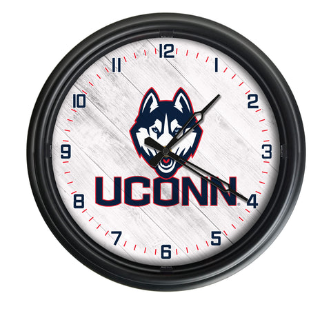 Connecticut Huskies Logo LED Clock | LED Outdoor Clock