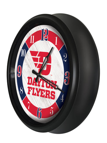 Dayton Flyers Logo LED Clock | LED Outdoor Clock