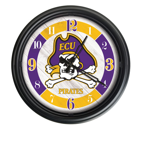 East Carolina Pirates Logo LED Clock | LED Outdoor Clock