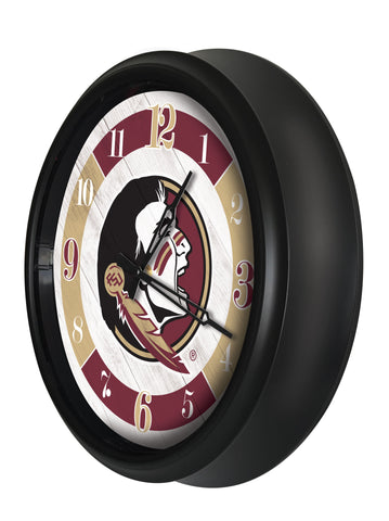 Florida State Seminoles Logo LED Clock | LED Outdoor Clock