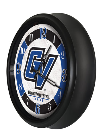 Grand Valley State Lakers Logo LED Clock | LED Outdoor Clock
