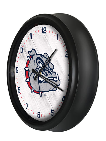 Gonzaga Bulldogs Logo LED Clock | LED Outdoor Clock