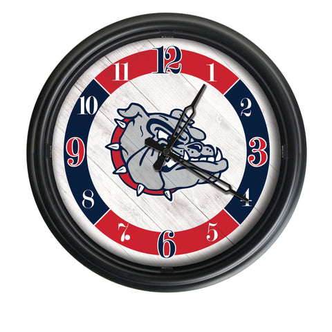 Gonzaga Bulldogs Logo LED Clock | LED Outdoor Clock