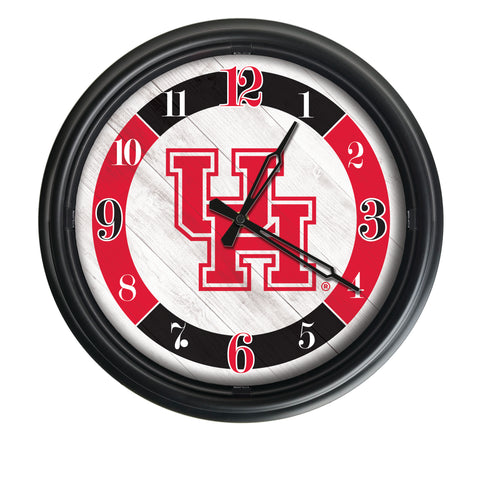 Houston Cougars Logo LED Clock | LED Outdoor Clock