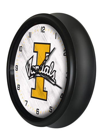 Idaho Vandals Logo LED Clock | LED Outdoor Clock