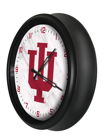 Indiana Hoosiers Logo LED Clock | LED Outdoor Clock