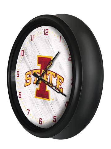Iowa State Cyclones Logo LED Clock | LED Outdoor Clock