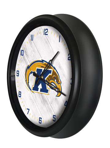 Kent State Golden Flashes Logo LED Clock | LED Outdoor Clock