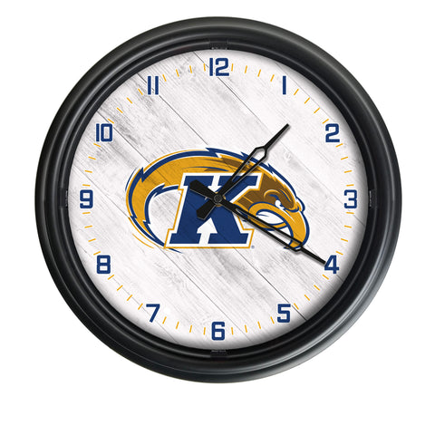 Kent State Golden Flashes Logo LED Clock | LED Outdoor Clock