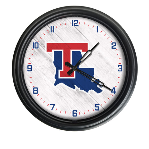 Louisiana Tech Bulldogs Logo LED Clock | LED Outdoor Clock