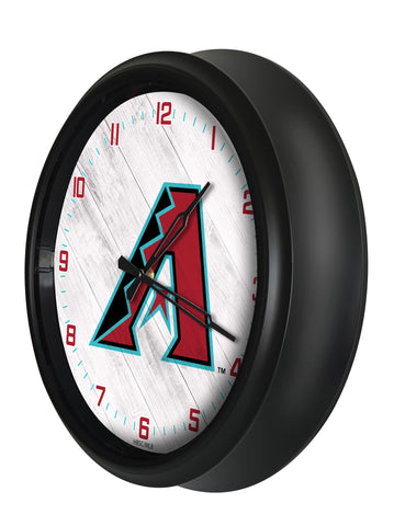 Arizona Diamondbacks Logo LED Clock | MLB LED Outdoor Clock