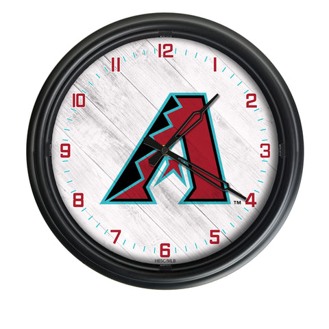 Arizona Diamondbacks Logo LED Clock | MLB LED Outdoor Clock