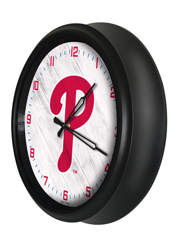 Philadelphia Phillies Logo LED Clock | MLB LED Outdoor Clock