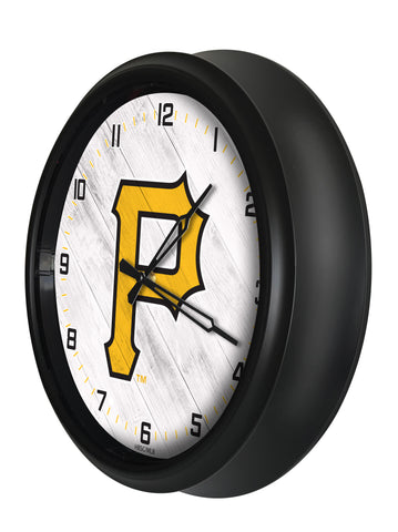 Pittsburgh Pirates Logo LED Clock | MLB LED Outdoor Clock