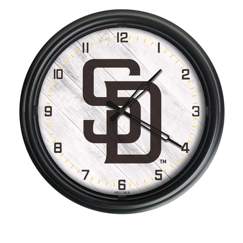 San Diego Padres Logo LED Clock | MLB LED Outdoor Clock