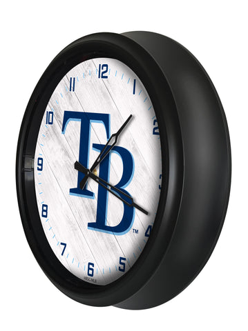 Tampa Bay Rays Logo LED Clock | MLB LED Outdoor Clock