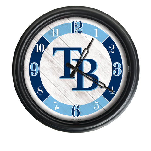 Tampa Bay Rays Logo LED Clock | MLB LED Outdoor Clock