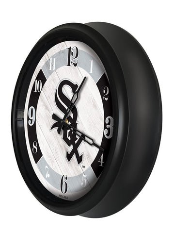 Chicago White Sox Logo LED Clock | MLB LED Outdoor Clock