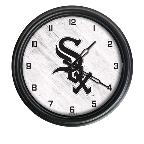 Chicago White Sox Logo LED Clock | MLB LED Outdoor Clock