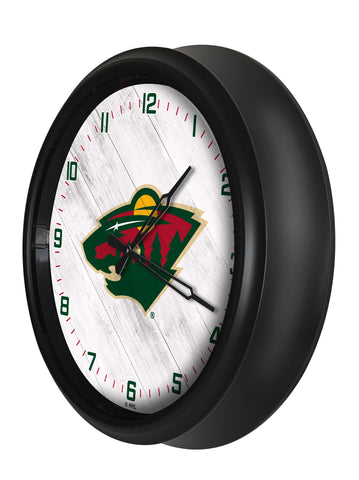 Minnesota Wild Logo LED Clock | LED Outdoor Clock