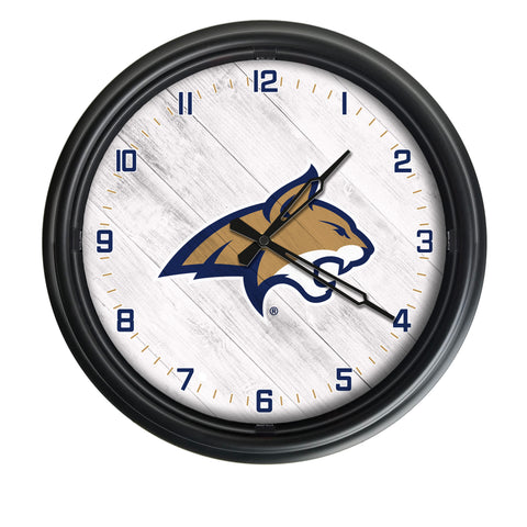Montana State Bobcats Logo LED Clock | LED Outdoor Clock