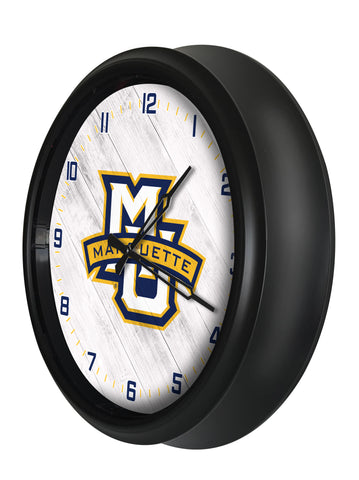 Marquette Golden Eagles Logo LED Clock | LED Outdoor Clock