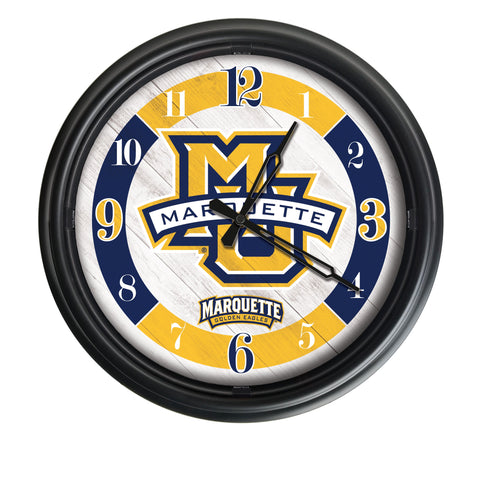 Marquette Golden Eagles Logo LED Clock | LED Outdoor Clock