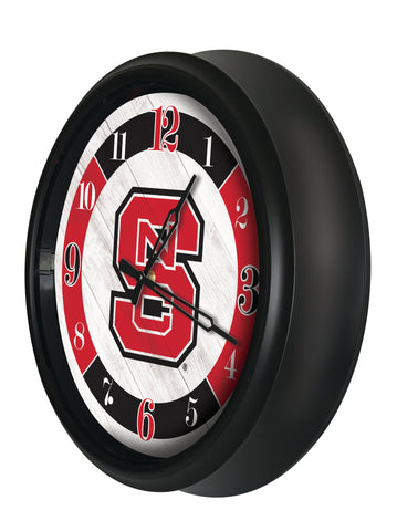 North Carolina State Wolfpack Logo LED Clock | LED Outdoor Clock