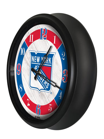 New York Rangers Logo LED Clock | LED Outdoor Clock