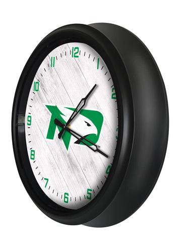 North Dakota Fighting Hawks Logo LED Clock | LED Outdoor Clock