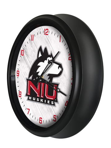 Northern Illinois Huskies Logo LED Clock | LED Outdoor Clock