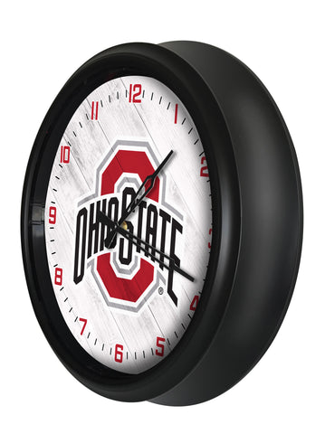 Ohio State Buckeyes Logo LED Clock | LED Outdoor Clock
