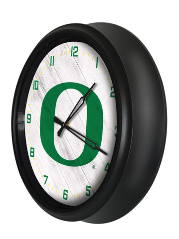 University of Oregon Ducks Logo LED Clock | LED Outdoor Clock